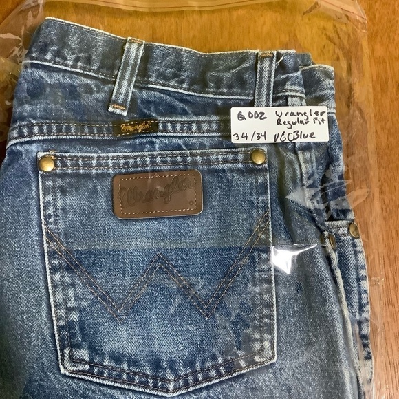 Wrangler Premium Performance Cowboy Cut Regular Fit Jean Sz 34W 34L - Picture 11 of 11